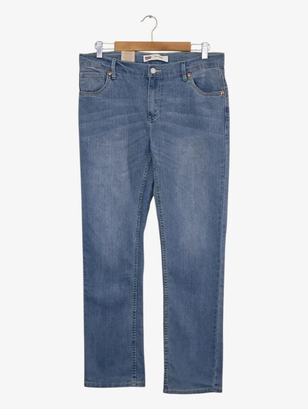 Levis 511 Slim Fit Jeans Mens 30x30 Light Wash Stretch Denim NWT